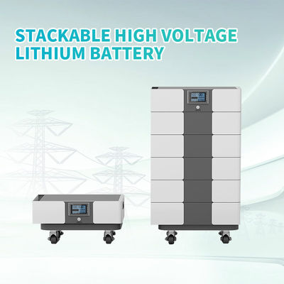 Giá tốt. KonJa Power 48V 96V 144V 192V 240V 288V 100Ah Home LifePO4 pin mặt trời xếp chồng với điều khiển màn hình trực tuyến