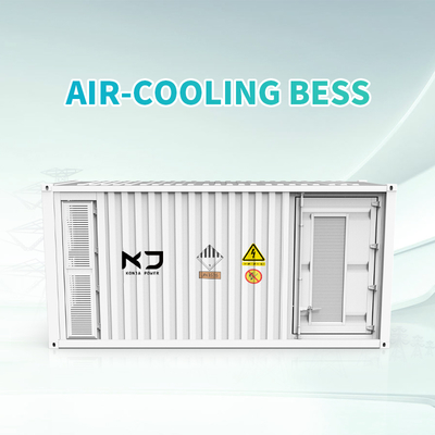 Không khí làm mát BESS 40FT 2.58MWh 768Vdc Hệ thống lưu trữ năng lượng pin 400Vac