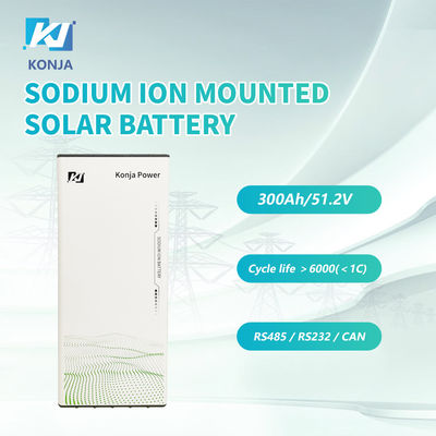 Giá tốt. KonJa Home pin natri ion sạc 51.2V 37Ah 5.7kWh pin mặt trời gắn tường với 5 năm bảo hành trực tuyến