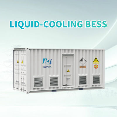 chất lượng KonJa 20HC 3.1MWh Hệ thống lưu trữ năng lượng chứa 1000V - 1500V Hộp lưu trữ năng lượng Với pin Lifepo4 3.2V 280ah nhà máy sản xuất